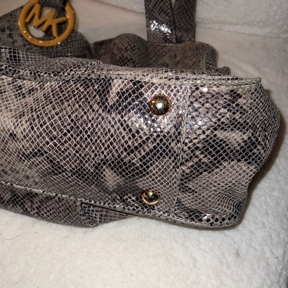 Michael Kors Python Bag-Purse-Satchel - image 4